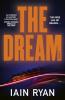 The book cover of The Dream by Iain Ryan has the tagline &#039;This ride has no brakes ....&#039; and a quote at the top &#039;... as hard-boiled as Australian Crime Fiction gets&#039; - Sydney Morning Herald on The Strip.

The image is of a moving rollercoaster cart which is blurred, running on a pink lighted track line. The title is at the top in very large yellow / orange lettering.